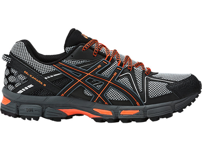Men's GEL-Kahana 8 | Black/Hot Orange/Carbon | Trail Running Shoes | ASICS
