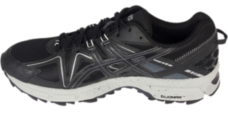 Asics men's gel kahana 8 2025 trail running shoes - black/silver