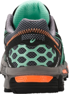 Women s GEL Kahana 8 Black Ice Green Hot Orange Trail Running