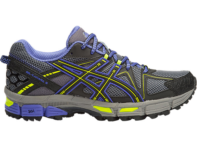 Women's GEL-Kahana 8 | Aluminum/Black/Flash Yellow | Trail Running Shoes |  ASICS