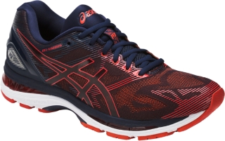 Asics men's gel-nimbus outlet 19 running shoe peacoat/silver/black