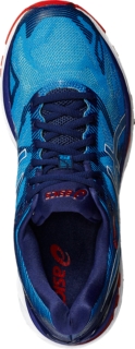 Asics gel nimbus 19 2024 men's shoes diva blue/white/indigo