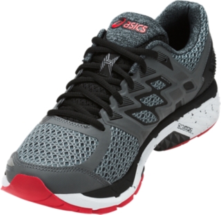 Men s GT 3000 5 Carbon Black Prime Red Running Shoes ASICS