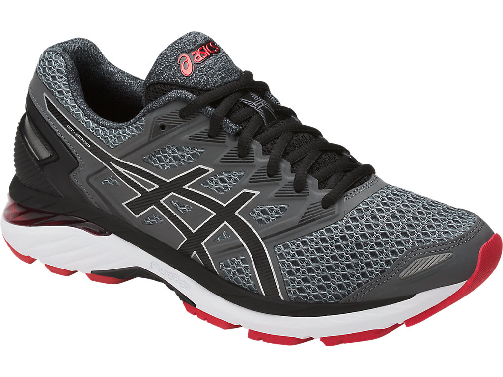 فرامة بصل Men's GT-3000 5 | Carbon/Black/Prime Red | Running Shoes | ASICS فرامة بصل