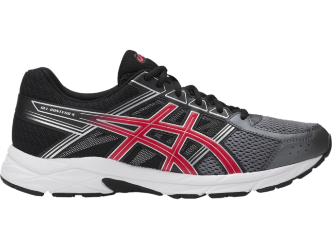 Men s GEL Contend 4 Carbon Classic Red Black ASICS