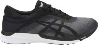 Men's fuzeX Rush | MIDGREY/BLACK/WHITE | Running | ASICS Outlet