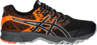 Men's GEL-Sonoma 3 | Black/Shocking Orange | Trail Running Shoes | ASICS