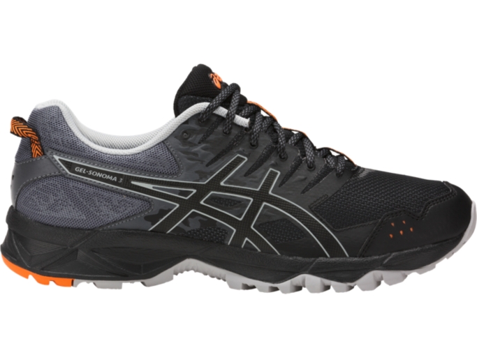 GEL SONOMA 3 Men BLACK MID GREY CARBON notdisplayed ASICS UK