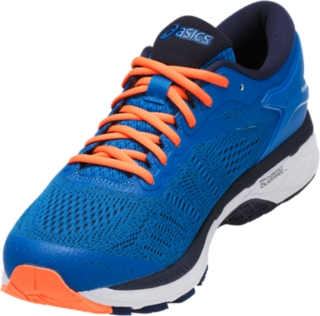 Asics gel-kayano 24 shop directoire blue/peacoat/hot orange