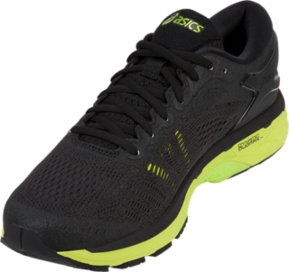 Asics gel-kayano 24 mens 2025 black green gecko phantom