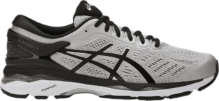 Men's GEL-Kayano 24 | Silver/Black/Mid Grey | Running Shoes | ASICS