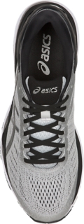 Asics men's gel kayano 24 outlet running shoes - grey/black