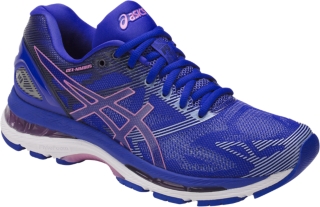 Aplicando Aplicar Bloquear Women's GEL-NIMBUS 19 | Blue Purple/Violet/Airy Blue | Running Shoes | ASICS