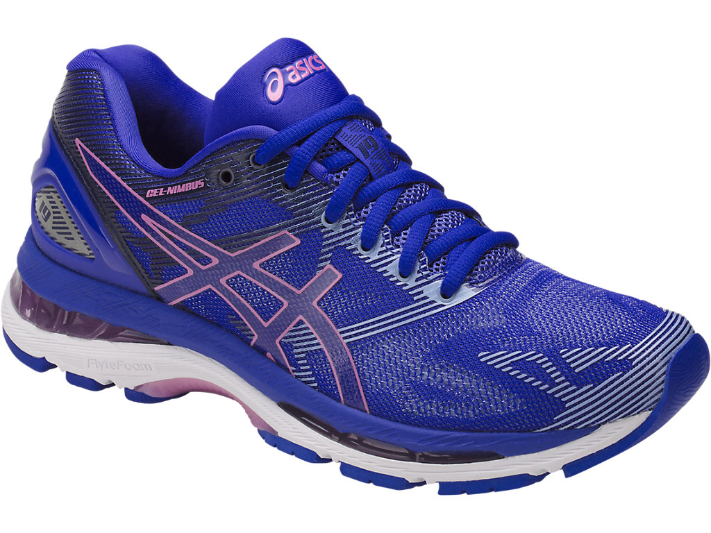Women's GEL-NIMBUS 19 | Blue Purple/Violet/Airy Blue | Running Shoes | ASICS