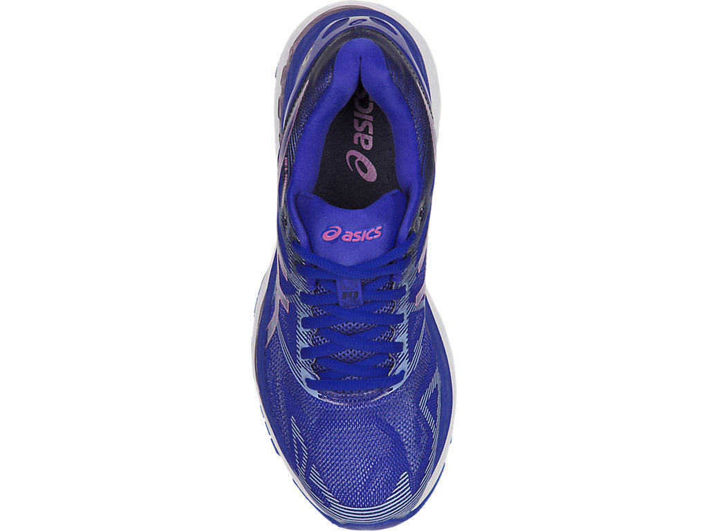 Corrupto ¿Cómo Derechos de autor Women's GEL-NIMBUS 19 | Blue Purple/Violet/Airy Blue | Running Shoes | ASICS