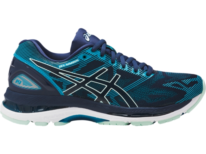 Asics gel nimbus 19 blue sale