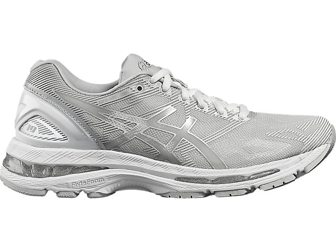 Committee truck Made a contract Women's GEL-NIMBUS 19 | Glacier Grey/Silver/White | Running Shoes | ASICS