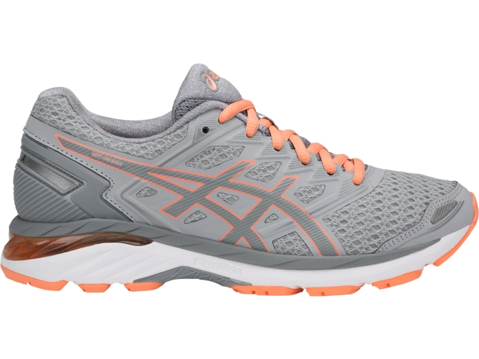 Productividad fantasma Aniquilar Women's GT-3000 5 (D) | Mid Grey/Stone Grey/Canteloupe | Running Shoes |  ASICS