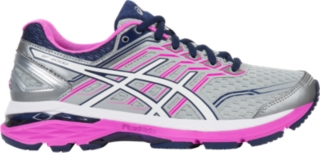 Midgrey/White/Pink Glow | Running Shoes 