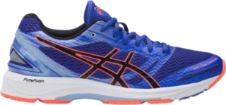 Unisex GEL-DS TRAINER 22 | BLUE PURPLE/BLACK/FLASH CORAL | Running Shoes |  ASICS Outlet