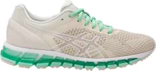 Women's GEL-QUANTUM 360 KNIT | Birch/Cream/Ice Green | Running