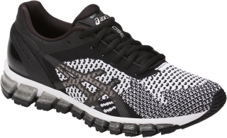 Women's GEL-Quantum 360 Knit | Black/White/Silver | Running Shoes | ASICS