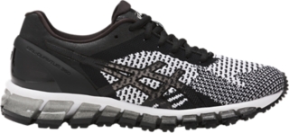 Women's GEL-Quantum 360 Knit | Black/White/Silver | Running Shoes | ASICS