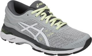 Women's GEL-Kayano 24 | Glacier Grey/White/Carbon | Shoes | ASICS