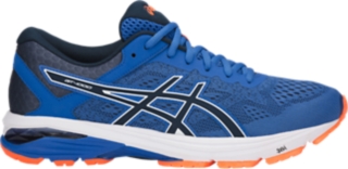 Men's GT-1000 6 | Victoria Blue/Dark Blue/Shocking Orange | Running Shoes |  ASICS