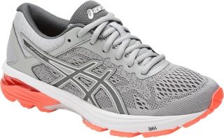 Asics women's gt-1000 7 shoe - mid outlet grey/silver