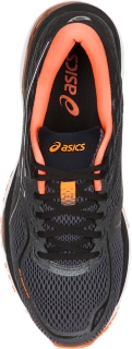 Asics men's gel-cumulus 19 shop shoe - carbon/black/hot orange