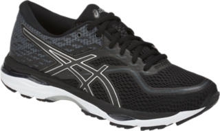 Women s GEL Cumulus 19 Black White Black Running Shoes ASICS