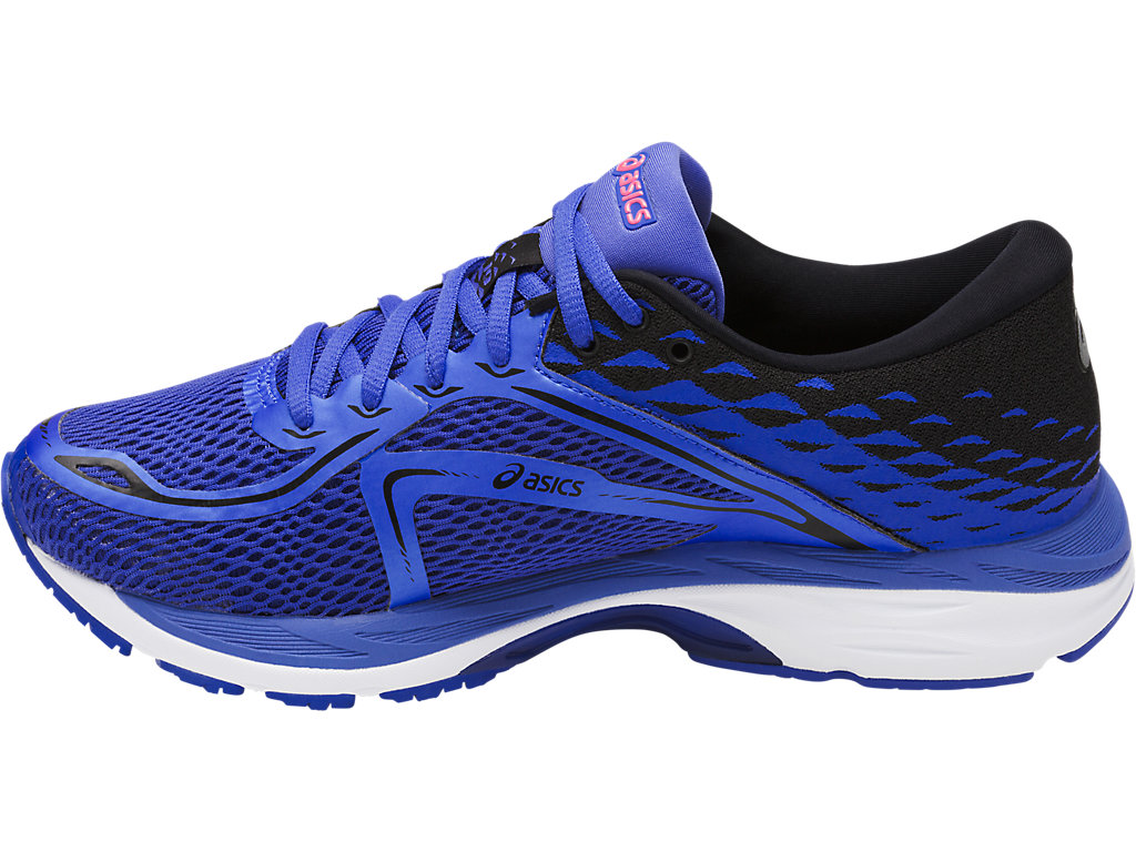 combinatie Grommen dek Women's GEL-Cumulus 19 (D) | Blue Purple/Black/Flash Coral | Running Shoes  | ASICS
