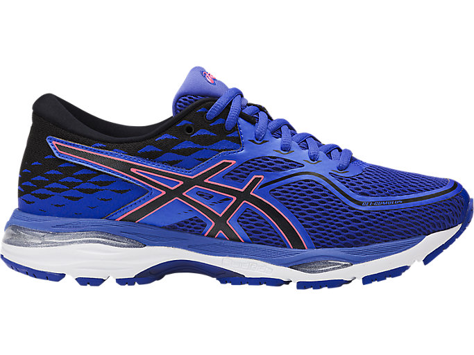 Women's GEL-Cumulus 19 (D) | Blue Purple/Black/Flash Coral | Running Shoes  | ASICS