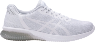 Men's GEL-KENUN | WHITE/WHITE/GLACIER GREY | Running | ASICS Outlet