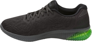 Men's GEL-KENUN Dark Grey/Black/Green Gecko | Running Shoes |