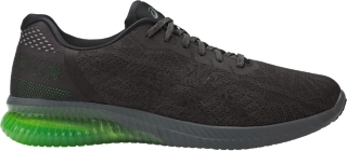 Men's GEL-Kenun | Dark Grey/Black/Green Gecko | Running Shoes | ASICS