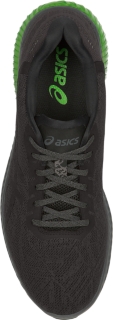 Men's GEL-KENUN Dark Grey/Black/Green Gecko | Running Shoes |