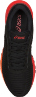 Asics dynaflyte 2 shop men's shoes black/fiery red/orange