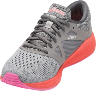 Women s Roadhawk FF Carbon Silver Flash Coral Running Shoes