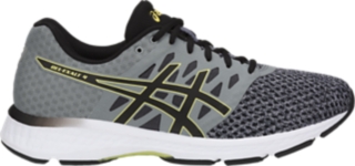 Asics running gel exalt best sale trainers in grey and pink