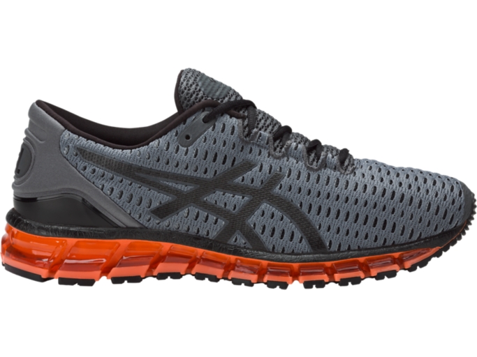 Men s GEL QUANTUM 360 SHIF Carbon Black Hot Orange Running