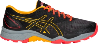 Women's GEL-FujiTrabuco 6 | BLACK/AMBER | Running | ASICS Outlet