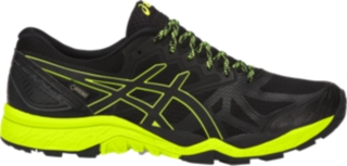 Unisex GEL-FujiTrabuco 6 G-TX | BLACK/SAFETY YELLOW/BLACK | abbigliamento  invernale | ASICS Outlet