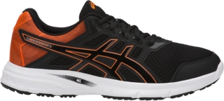 GEL EXCITE 5 Men BLACK SHOCKING ORANGE notdisplayed ASICS UK