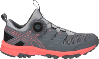 Women's GEL-Fujirado | MID GREY/PAPAYA | Running | ASICS Outlet