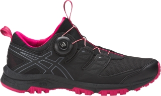 Women's GEL-Fujirado | BLACK/CARBON/COSMO PINK | Running | ASICS Outlet