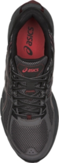 Asics venture 6 mens trail running shoes (carbon-cayenne) sale