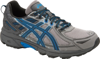 een keer Oordeel Spektakel Men's GEL-Venture 6 | Aluminum/Black/Directoire Blue | Trail Running Shoes  | ASICS