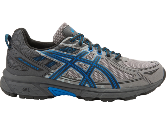 Men's GEL-Venture 6 | Aluminum/Black/Directoire Blue | Trail